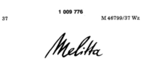 Melitta Logo (DPMA, 12.06.1979)