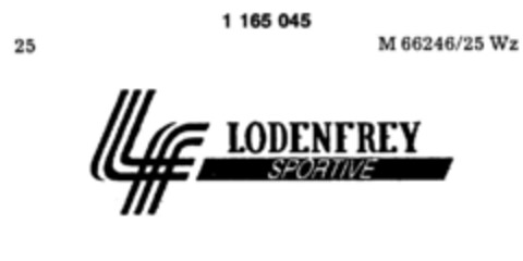 LF LODENFREY SPORTIVE Logo (DPMA, 21.11.1989)