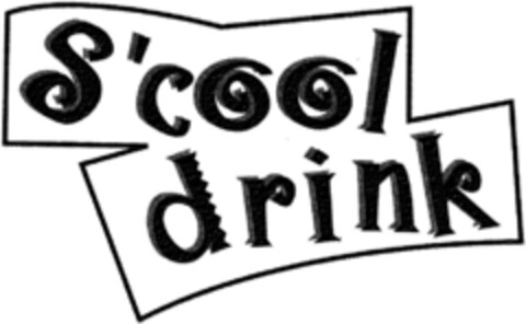 S'cool drink Logo (DPMA, 09.07.1994)