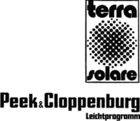 terra solare Peek&Cloppenburg Leichtprogramm Logo (DPMA, 03/05/1991)