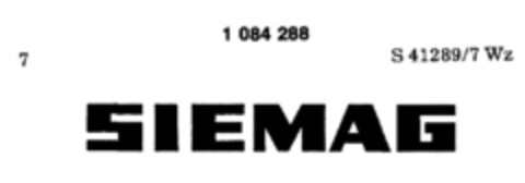 SIEMAG Logo (DPMA, 24.12.1984)