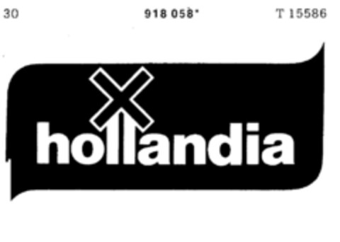 hollandia Logo (DPMA, 28.03.1973)