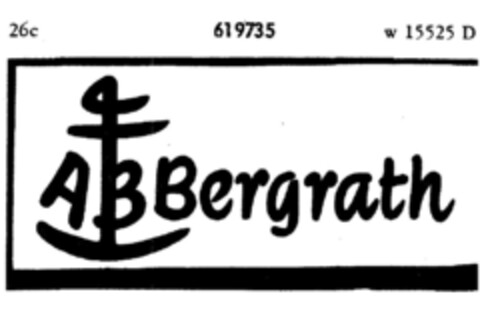 AB Bergrath Logo (DPMA, 23.03.1949)