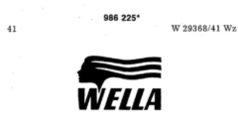 WELLA Logo (DPMA, 02.04.1979)