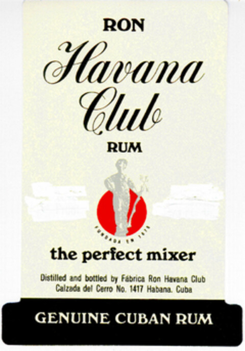 RON Havana Club RUM Logo (DPMA, 11.05.1971)