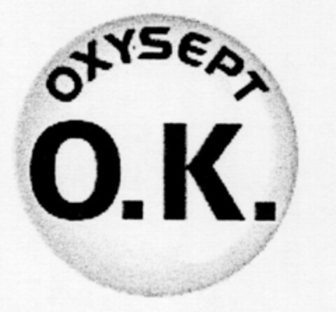 OXYSEPT O.K. Logo (DPMA, 01/11/2000)