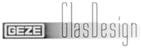 GEZE Glas Design Logo (DPMA, 03/21/2000)