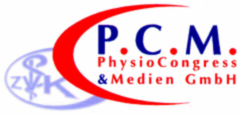 P.C.M. PhysioCongress & Medien GmbH Logo (DPMA, 03.04.2000)