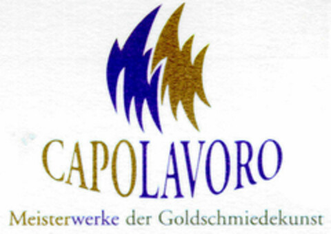 CAPOLAVORO Meisterwerke der Goldschmiedekunst Logo (DPMA, 16.05.2000)