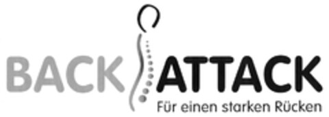 BACK ATTACK Für einen starken Rücken Logo (DPMA, 29.01.2008)
