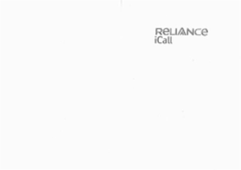 ReLIANCe iCall Logo (DPMA, 21.11.2008)