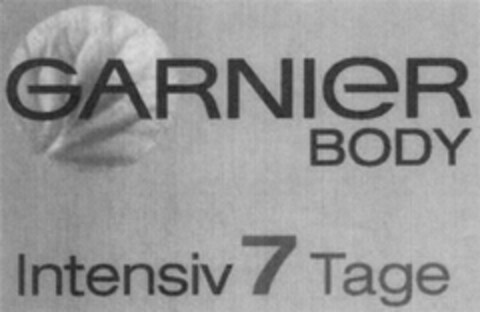 GARNIeR BODY Intensiv 7 Tage Logo (DPMA, 14.07.2010)