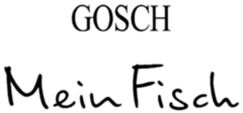 GOSCH Mein Fisch Logo (DPMA, 09/27/2010)