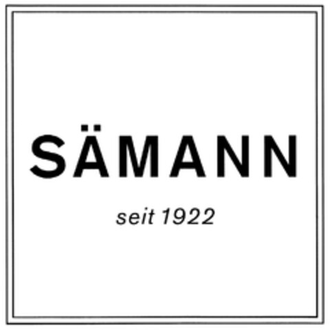 SÄMANN seit 1922 Logo (DPMA, 29.06.2012)