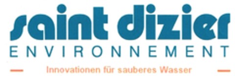 saint dizier ENVIRONNEMENT Logo (DPMA, 08.03.2014)