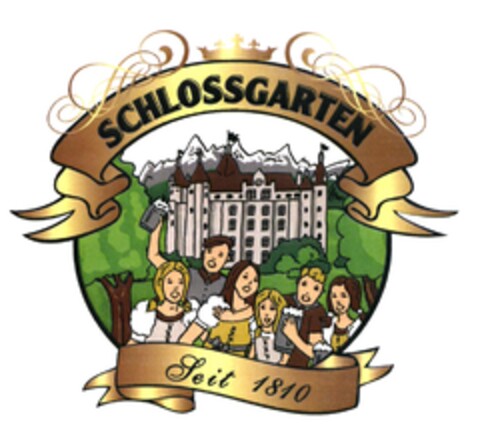 SCHLOSSGARTEN Logo (DPMA, 27.04.2015)