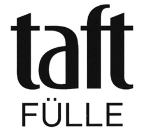 taft FÜLLE Logo (DPMA, 08/25/2015)