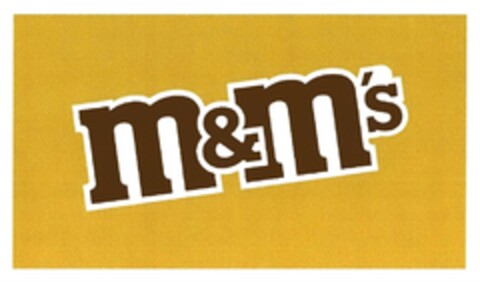 m&m's Logo (DPMA, 30.12.2017)