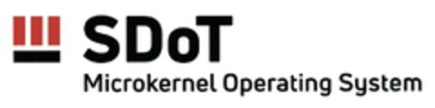 SDoT Microkernel Operating System Logo (DPMA, 16.03.2018)