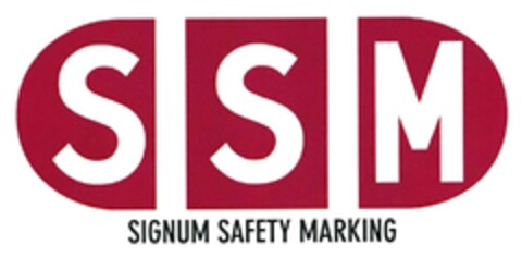 SSM SIGNUM SAFETY MARKING Logo (DPMA, 24.03.2018)