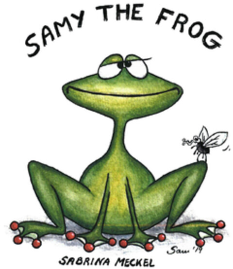 SAMY THE FROG Logo (DPMA, 01/18/2020)