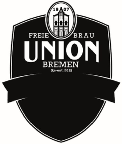 1907 FREIE BRAU UNION BREMEN Re-est. 2015 Logo (DPMA, 03/23/2023)