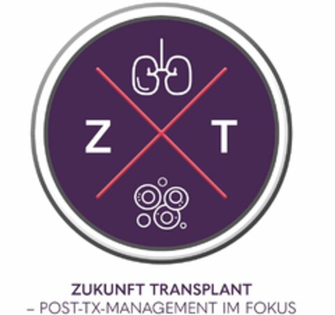 ZT ZUKUNFT TRANSPLANT -POST-TX-MANAGEMENT IM FOKUS Logo (DPMA, 06.04.2023)