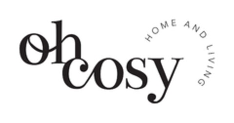 oh cosy HOME AND LIVING Logo (DPMA, 27.06.2024)