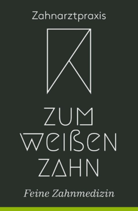 Zahnarztpraxis ZUM weißen ZAHN Feine Zahnmedizin Logo (DPMA, 01/19/2024)