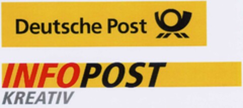 Deutsche Post INFOPOST KREATIV Logo (DPMA, 17.08.2002)