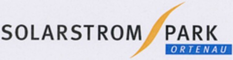 SOLARSTROMPARK ORTENAU Logo (DPMA, 11/14/2002)