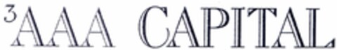 3AAA CAPITAL Logo (DPMA, 20.12.2002)