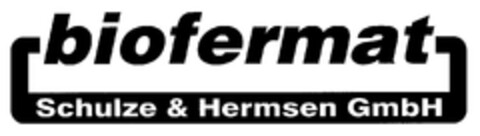 biofermat Schulze & Hermsen GmbH Logo (DPMA, 02/03/2003)