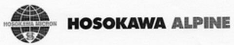 HOSOKAWA MICRON HOSOKAWA ALPINE Logo (DPMA, 02.11.2004)