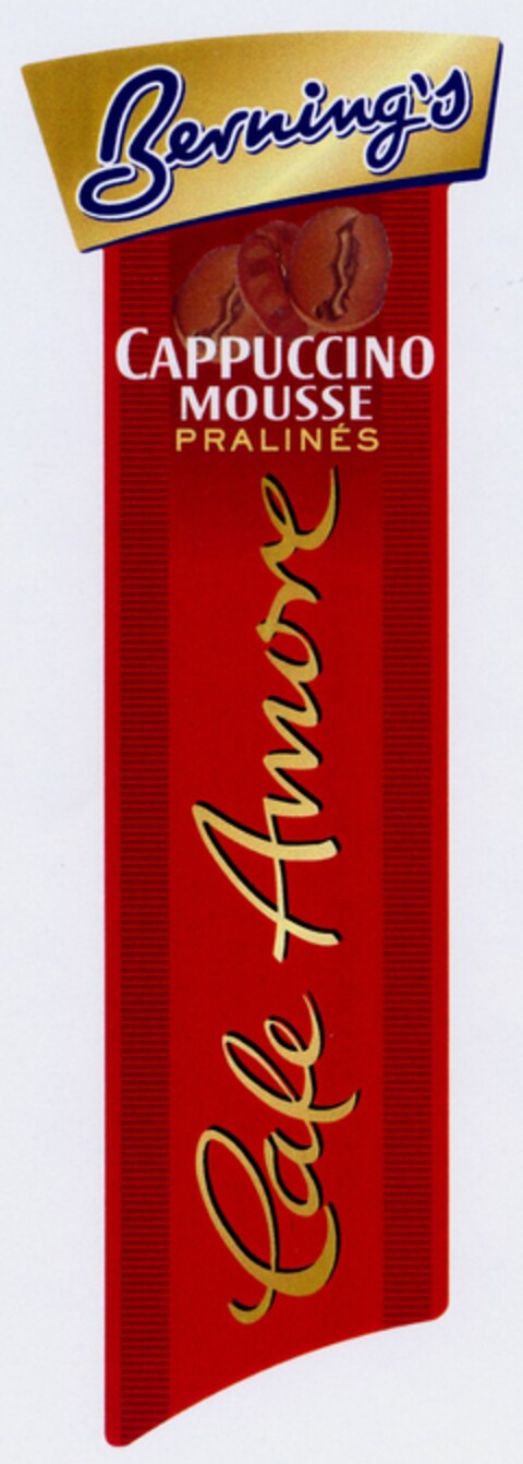 Berning's Cafe Amore CAPPUCCINO MOUSSE PRALINES Logo (DPMA, 11/17/2004)