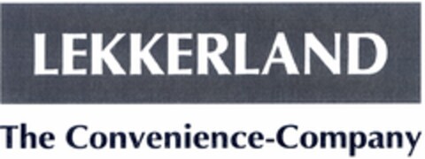 LEKKERLAND The Convenience-Company Logo (DPMA, 12/30/2004)