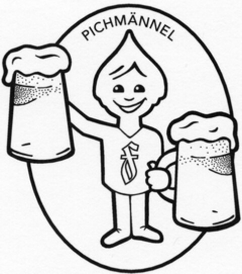 PICHMÄNNEL Logo (DPMA, 10.08.2005)