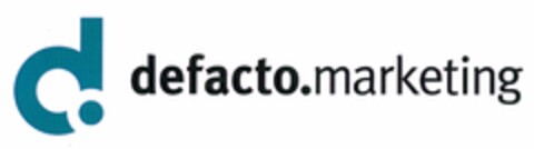 defacto.marketing Logo (DPMA, 12.06.2006)