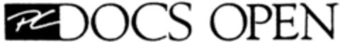 PC DOCS OPEN Logo (DPMA, 07/21/1995)