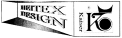 HEITEX DESIGN Kaiser Logo (DPMA, 28.12.1995)