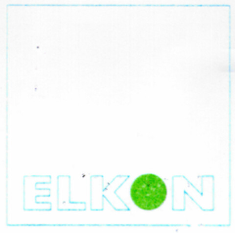 ELKON Logo (DPMA, 22.12.1996)
