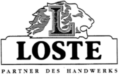 LOSTE PARTNER DES HANDWERKS Logo (DPMA, 03/11/1997)
