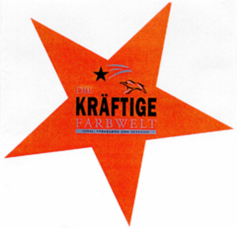 DIE KRÄFTIGE FARBWELT Logo (DPMA, 11/24/1997)