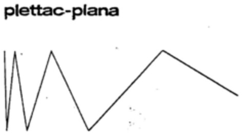 plettac-plana Logo (DPMA, 25.05.1998)