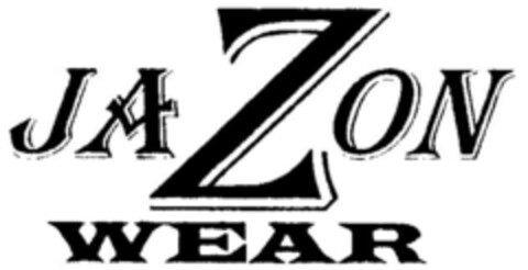 JA ZON WEAR Logo (DPMA, 28.07.1998)