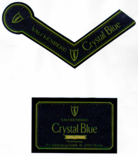 VALCKENBERG Crystal Blue Logo (DPMA, 07/30/1999)