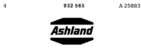Ashland Logo (DPMA, 02.04.1974)