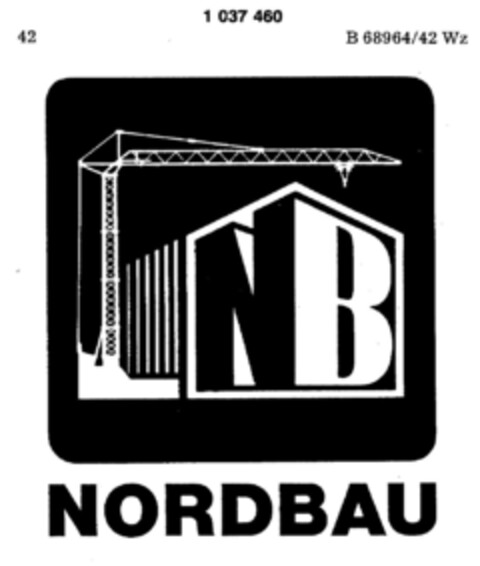 NORDBAU NB Logo (DPMA, 10/03/1981)