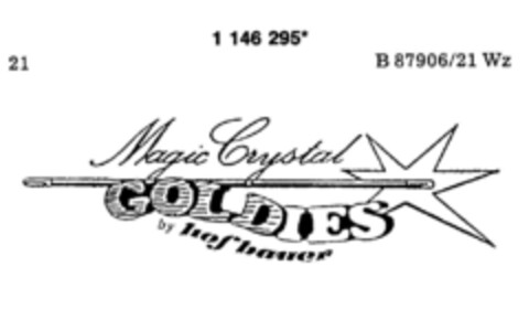 Magic Crystal GOLDIES by hofbauer Logo (DPMA, 01.08.1989)
