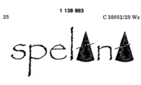 spelAnA Logo (DPMA, 30.08.1988)
